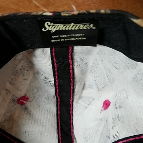 Mossy Oak Camouflage Pink Accents Baseball Cap NWT - Picture 4 of 6